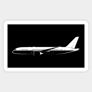 787-8 Silhouette Sticker